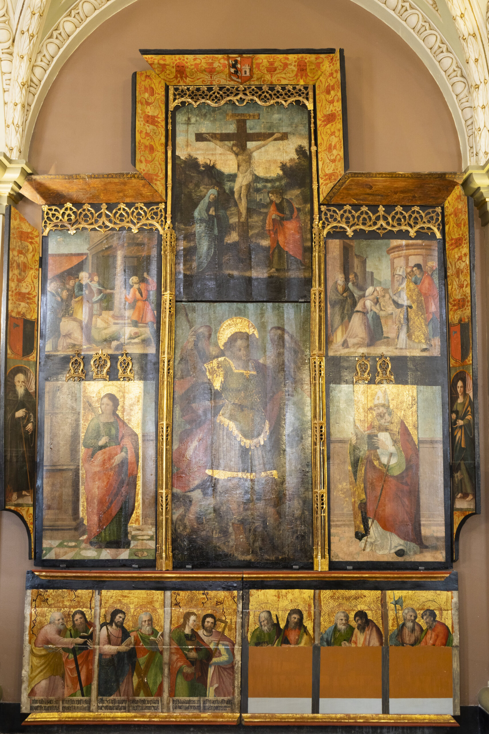 obra salón del trono - Retablo de San Miguel 